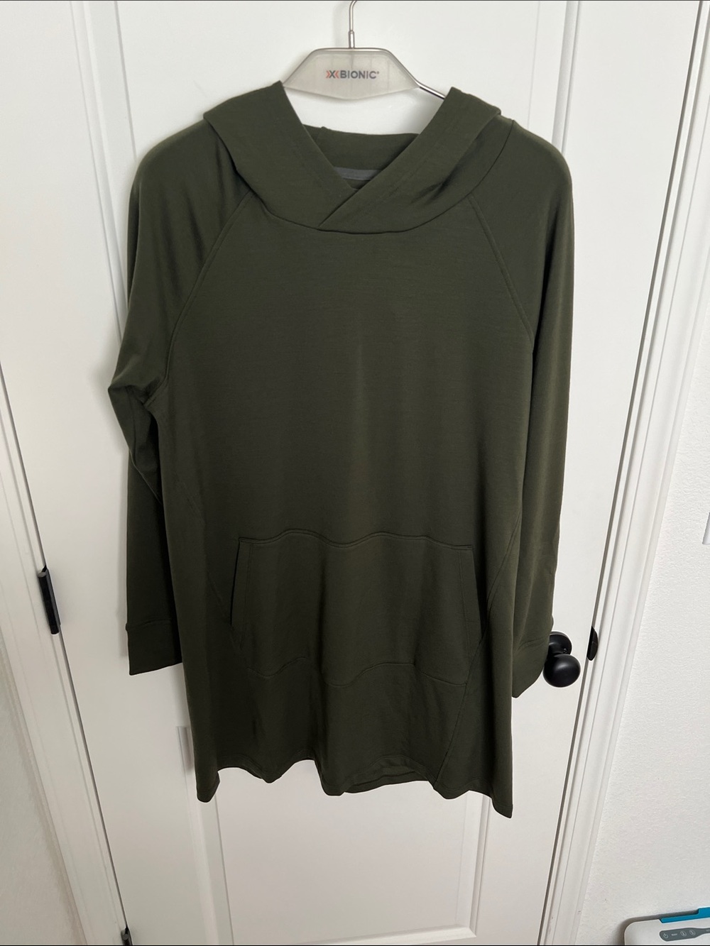 New Wool & Olive Green Hoodie